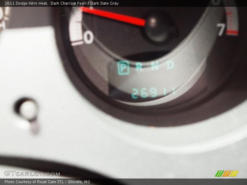 Dark Charcoal Pearl / Dark Slate Gray 2011 Dodge Nitro Heat