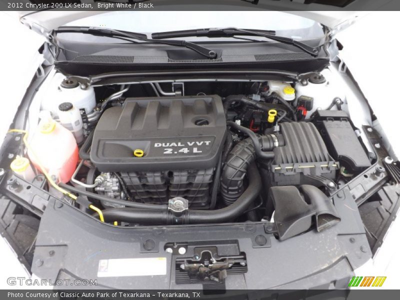  2012 200 LX Sedan Engine - 2.4 Liter DOHC 16-Valve Dual VVT 4 Cylinder