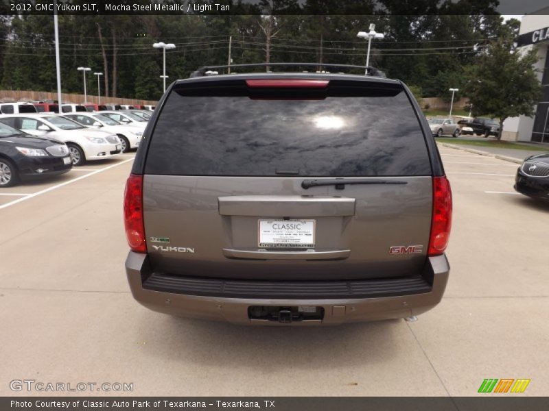 Mocha Steel Metallic / Light Tan 2012 GMC Yukon SLT