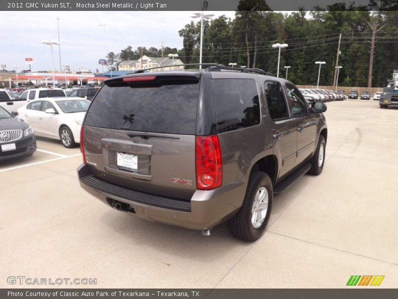 Mocha Steel Metallic / Light Tan 2012 GMC Yukon SLT