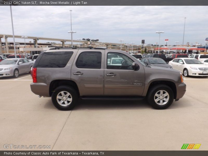 Mocha Steel Metallic / Light Tan 2012 GMC Yukon SLT