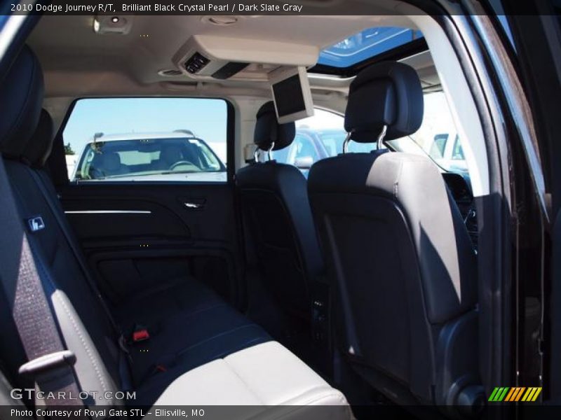 Brilliant Black Crystal Pearl / Dark Slate Gray 2010 Dodge Journey R/T