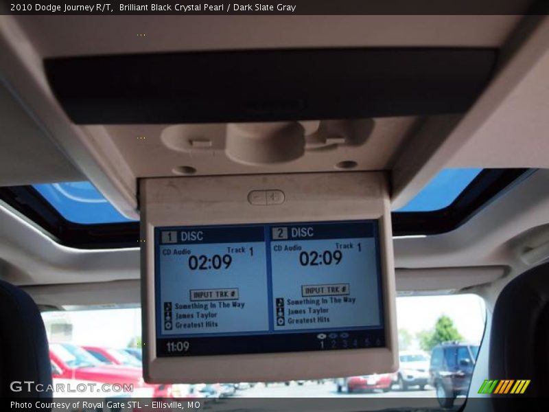 Brilliant Black Crystal Pearl / Dark Slate Gray 2010 Dodge Journey R/T