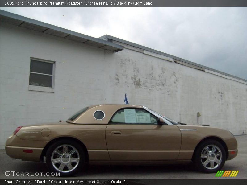 Bronze Metallic / Black Ink/Light Sand 2005 Ford Thunderbird Premium Roadster