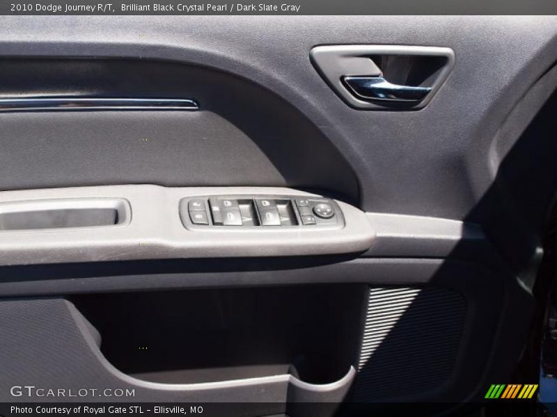 Brilliant Black Crystal Pearl / Dark Slate Gray 2010 Dodge Journey R/T