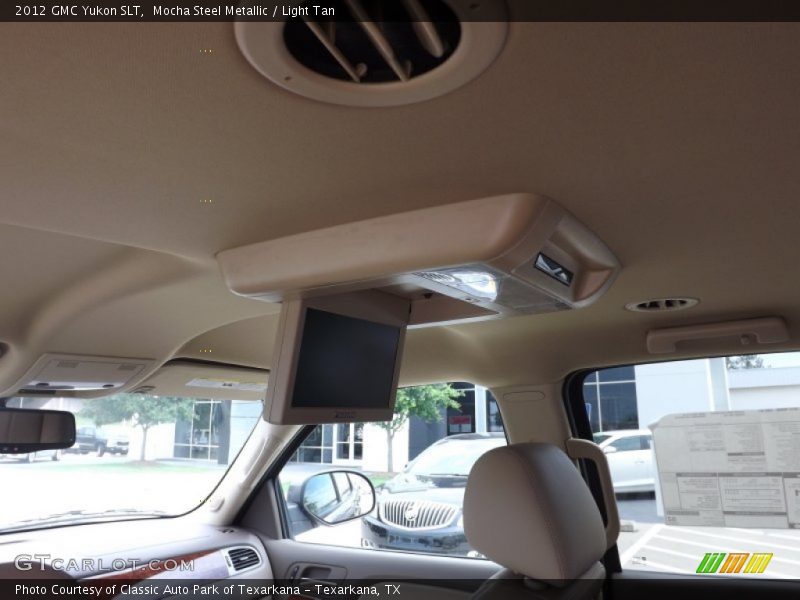 Mocha Steel Metallic / Light Tan 2012 GMC Yukon SLT