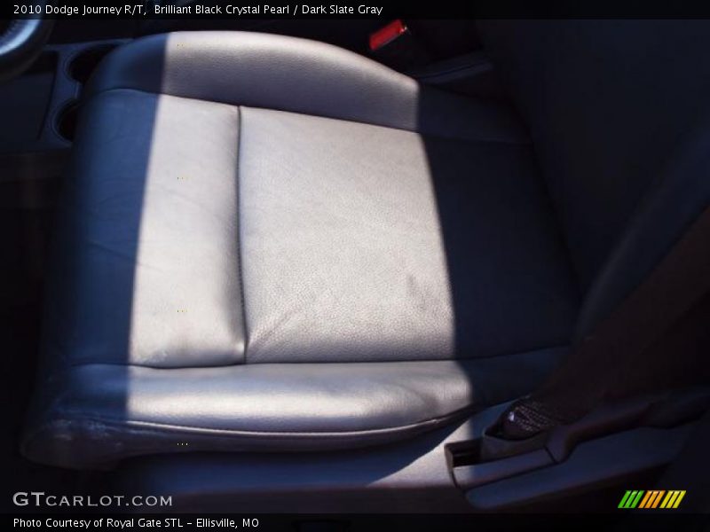 Brilliant Black Crystal Pearl / Dark Slate Gray 2010 Dodge Journey R/T