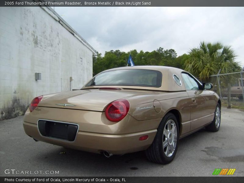 Bronze Metallic / Black Ink/Light Sand 2005 Ford Thunderbird Premium Roadster