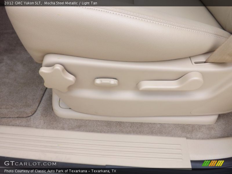 Mocha Steel Metallic / Light Tan 2012 GMC Yukon SLT