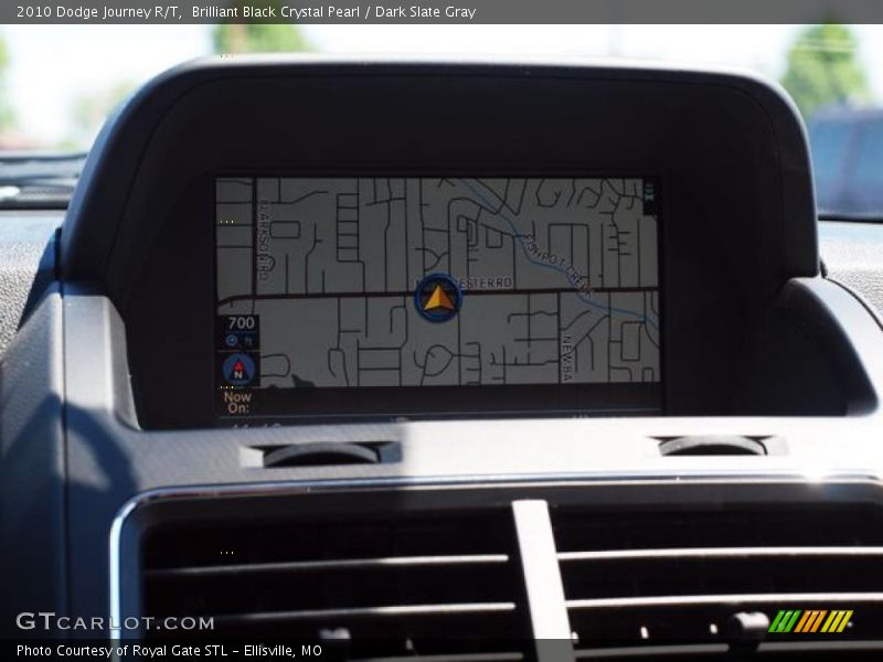 Brilliant Black Crystal Pearl / Dark Slate Gray 2010 Dodge Journey R/T