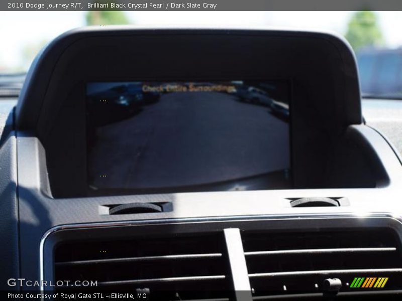 Brilliant Black Crystal Pearl / Dark Slate Gray 2010 Dodge Journey R/T