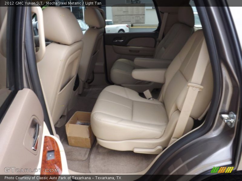 Mocha Steel Metallic / Light Tan 2012 GMC Yukon SLT