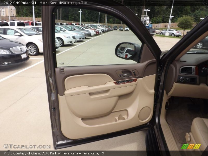 Mocha Steel Metallic / Light Tan 2012 GMC Yukon SLT