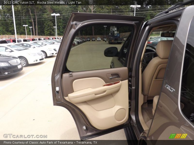 Mocha Steel Metallic / Light Tan 2012 GMC Yukon SLT