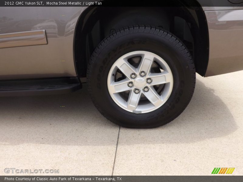 Mocha Steel Metallic / Light Tan 2012 GMC Yukon SLT