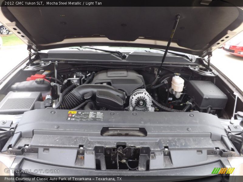 Mocha Steel Metallic / Light Tan 2012 GMC Yukon SLT