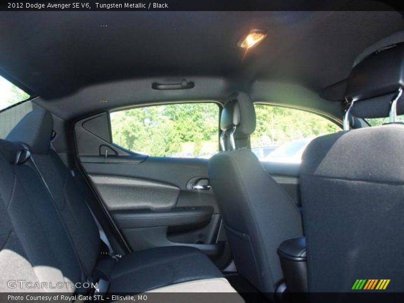 Tungsten Metallic / Black 2012 Dodge Avenger SE V6