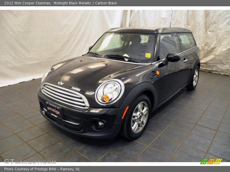 Midnight Black Metallic / Carbon Black 2012 Mini Cooper Clubman