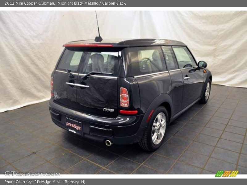 Midnight Black Metallic / Carbon Black 2012 Mini Cooper Clubman