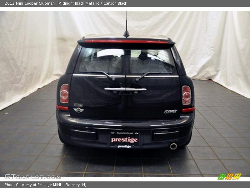 Midnight Black Metallic / Carbon Black 2012 Mini Cooper Clubman