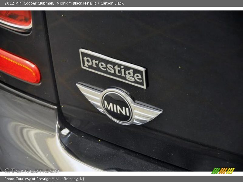 Midnight Black Metallic / Carbon Black 2012 Mini Cooper Clubman