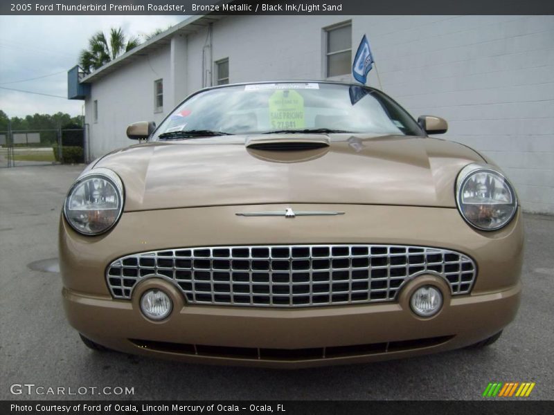 Bronze Metallic / Black Ink/Light Sand 2005 Ford Thunderbird Premium Roadster