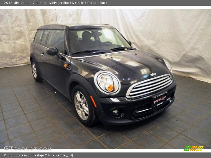 Midnight Black Metallic / Carbon Black 2012 Mini Cooper Clubman