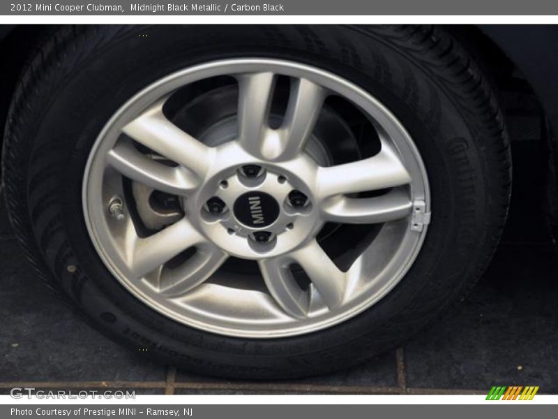 Midnight Black Metallic / Carbon Black 2012 Mini Cooper Clubman