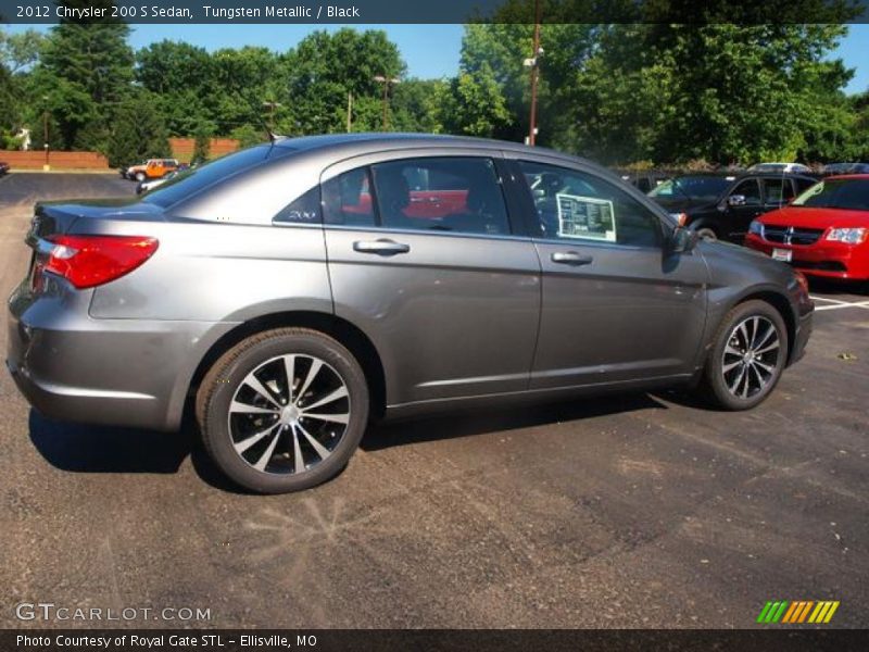 Tungsten Metallic / Black 2012 Chrysler 200 S Sedan