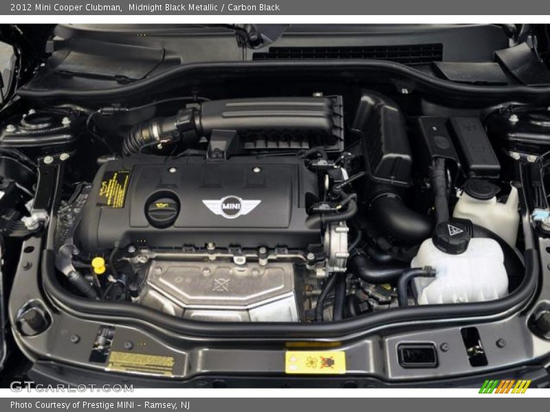 Midnight Black Metallic / Carbon Black 2012 Mini Cooper Clubman