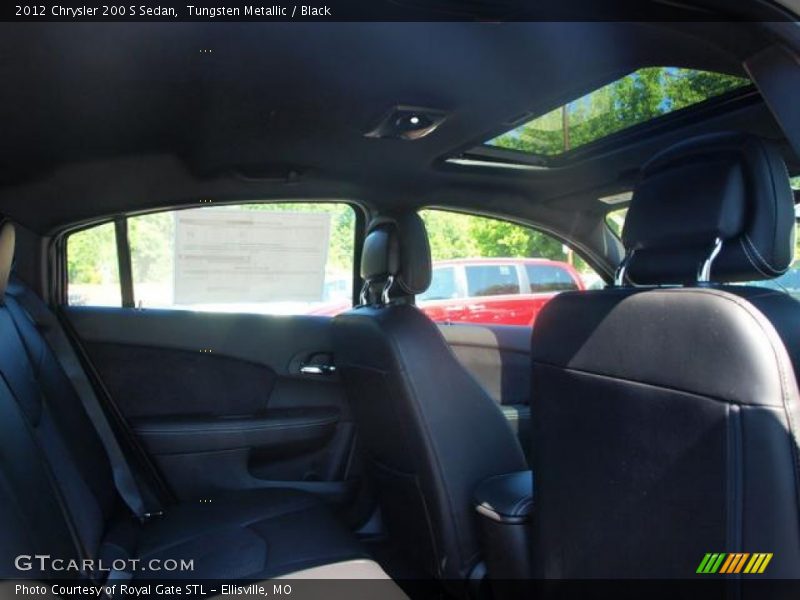 Tungsten Metallic / Black 2012 Chrysler 200 S Sedan