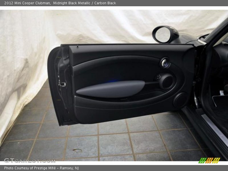 Midnight Black Metallic / Carbon Black 2012 Mini Cooper Clubman