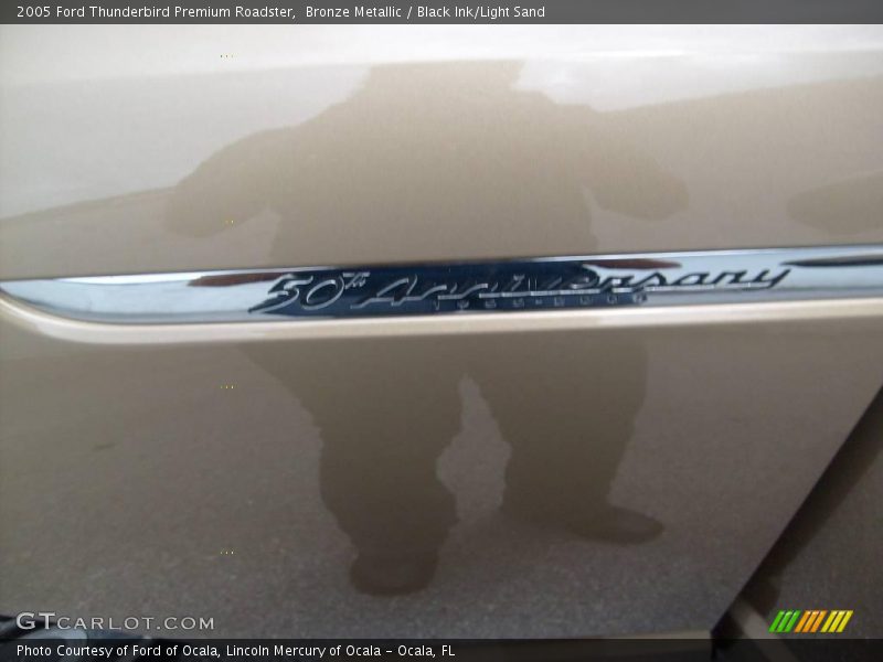 Bronze Metallic / Black Ink/Light Sand 2005 Ford Thunderbird Premium Roadster