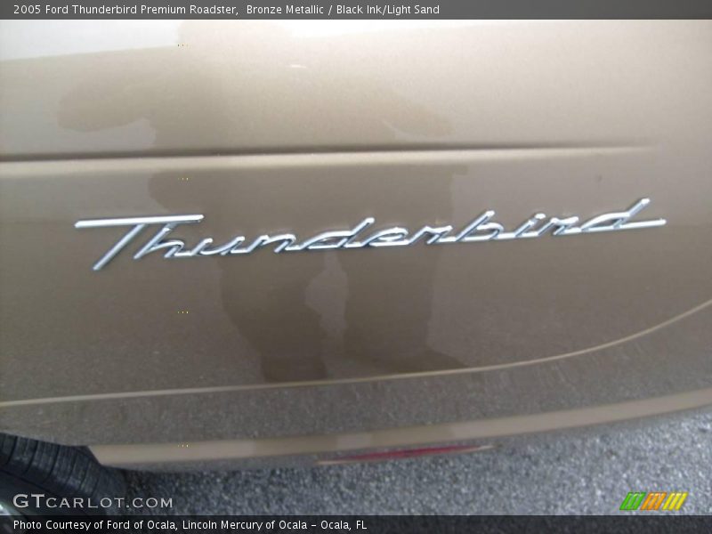 Bronze Metallic / Black Ink/Light Sand 2005 Ford Thunderbird Premium Roadster