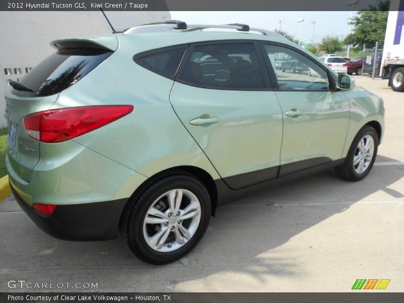 Kiwi Green / Taupe 2012 Hyundai Tucson GLS