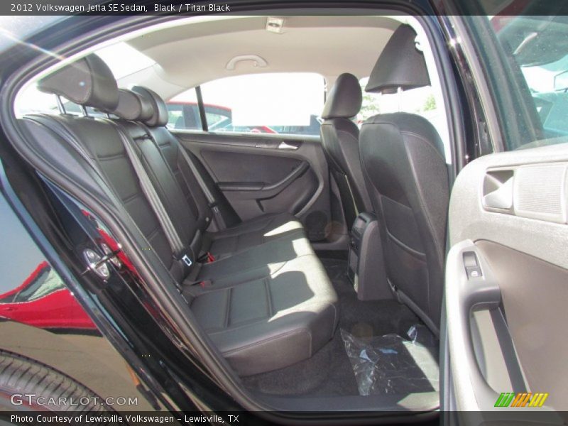 Black / Titan Black 2012 Volkswagen Jetta SE Sedan