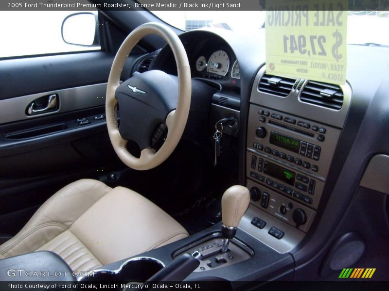 Bronze Metallic / Black Ink/Light Sand 2005 Ford Thunderbird Premium Roadster