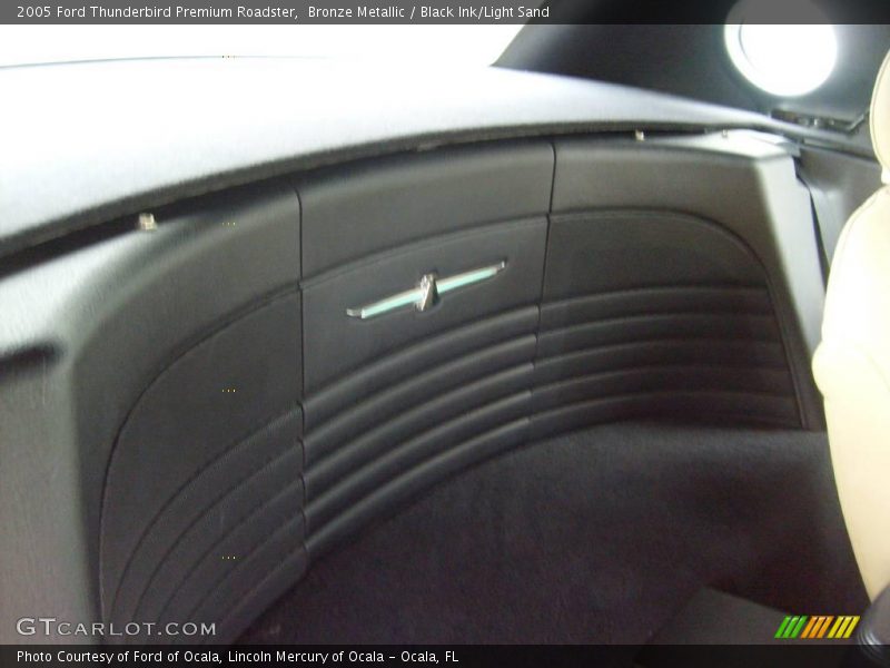 Bronze Metallic / Black Ink/Light Sand 2005 Ford Thunderbird Premium Roadster
