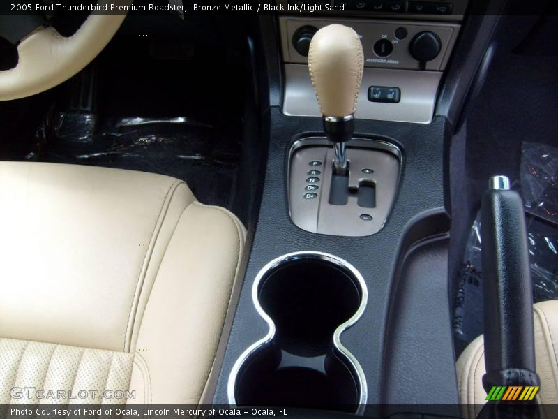 Bronze Metallic / Black Ink/Light Sand 2005 Ford Thunderbird Premium Roadster