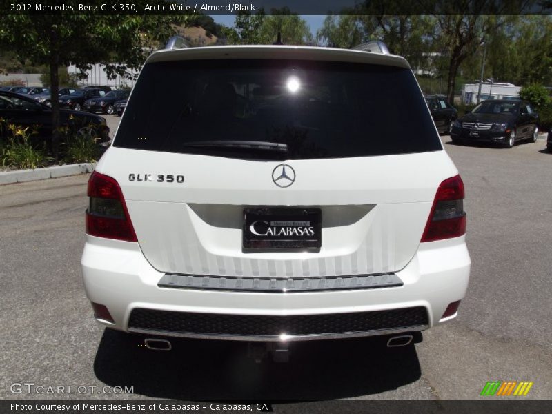 Arctic White / Almond/Black 2012 Mercedes-Benz GLK 350