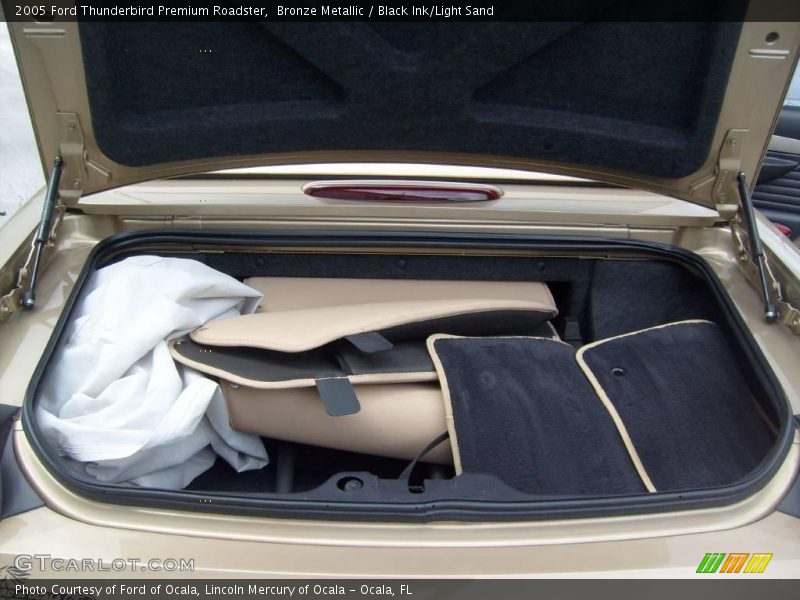 Bronze Metallic / Black Ink/Light Sand 2005 Ford Thunderbird Premium Roadster