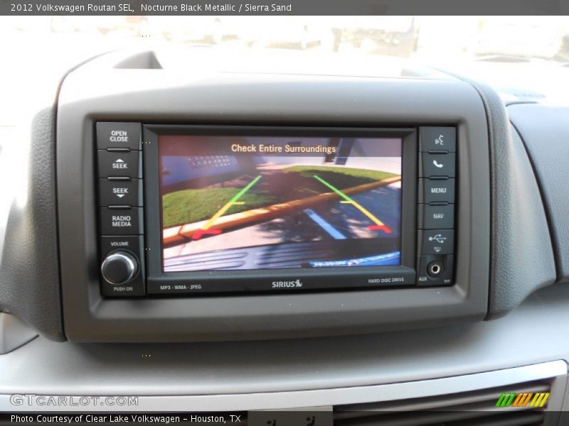 Nocturne Black Metallic / Sierra Sand 2012 Volkswagen Routan SEL