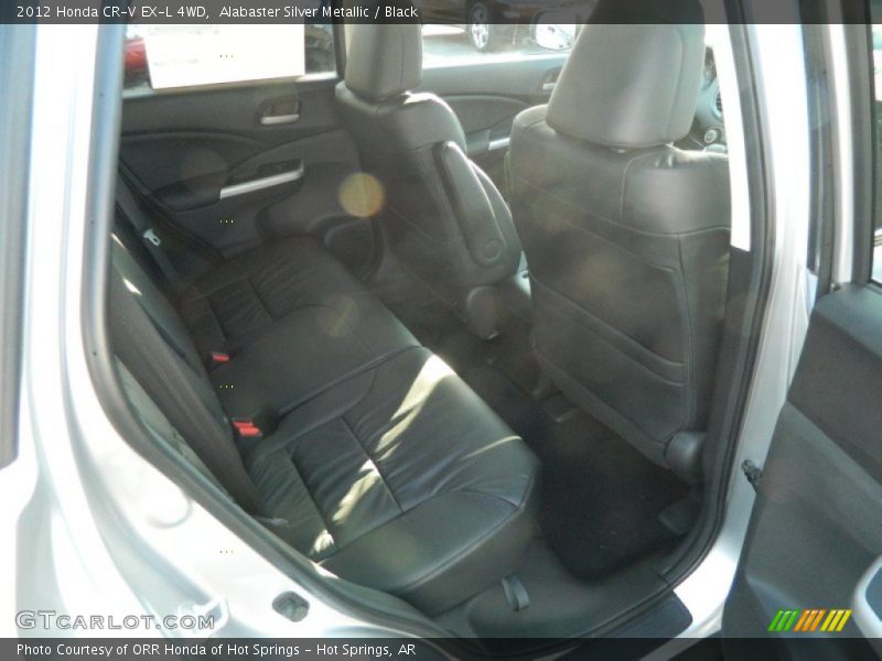 Alabaster Silver Metallic / Black 2012 Honda CR-V EX-L 4WD