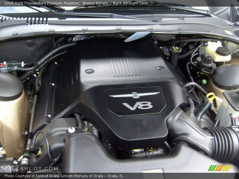 Bronze Metallic / Black Ink/Light Sand 2005 Ford Thunderbird Premium Roadster