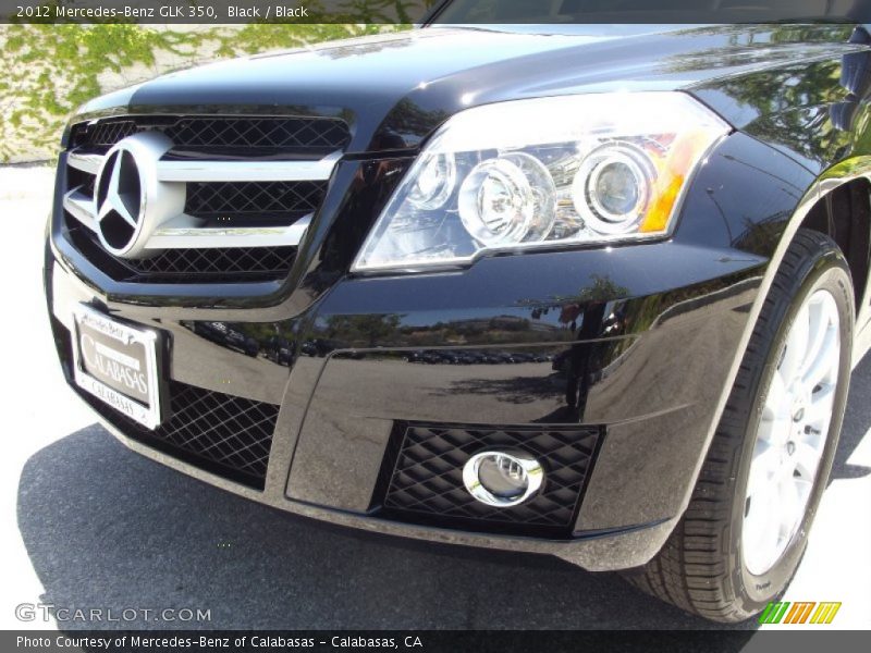 Black / Black 2012 Mercedes-Benz GLK 350