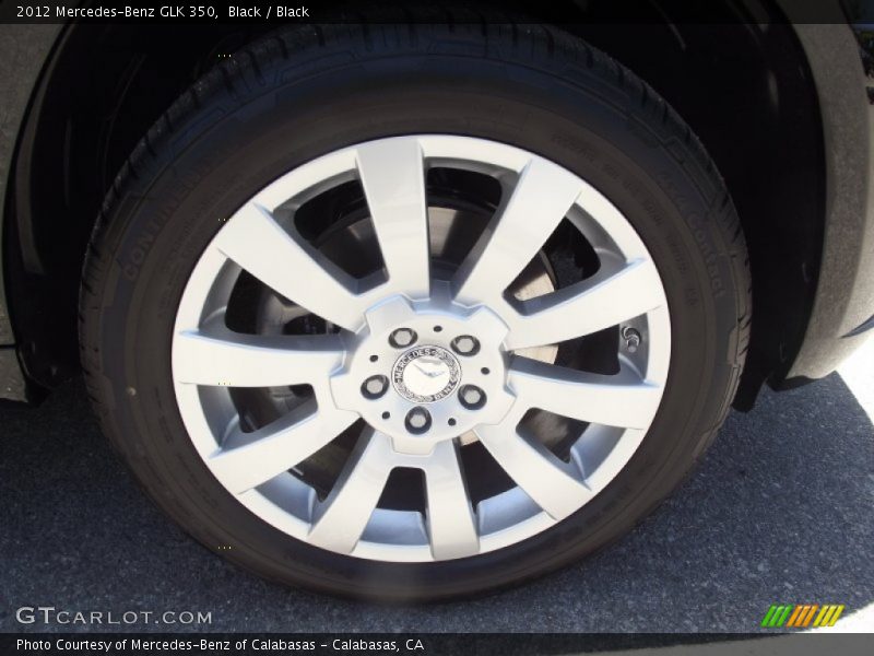 Black / Black 2012 Mercedes-Benz GLK 350