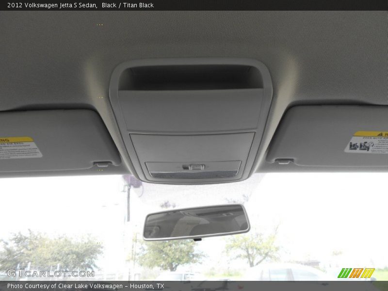 Black / Titan Black 2012 Volkswagen Jetta S Sedan