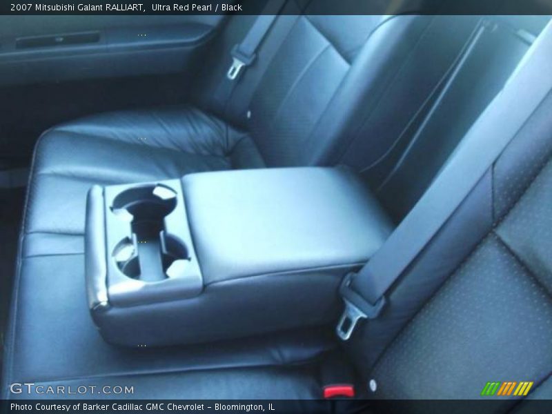 Ultra Red Pearl / Black 2007 Mitsubishi Galant RALLIART