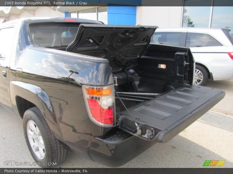 Formal Black / Gray 2007 Honda Ridgeline RTS