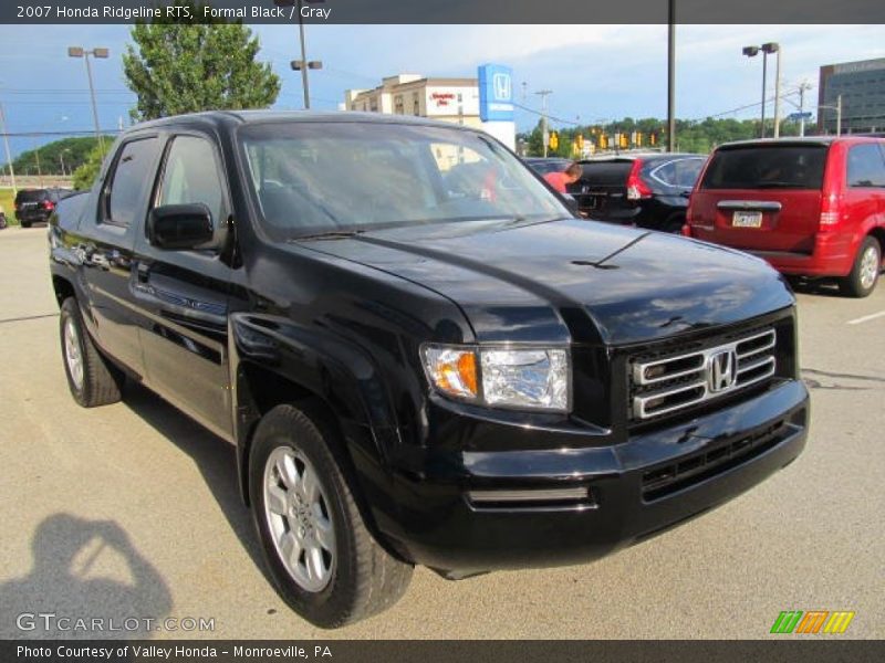 Formal Black / Gray 2007 Honda Ridgeline RTS